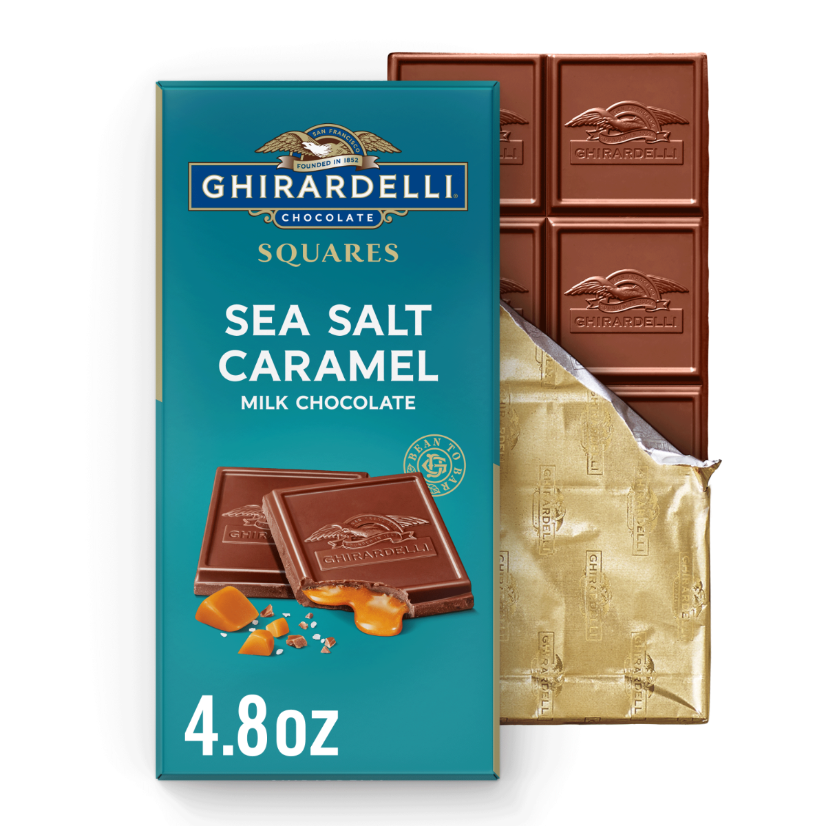 Milk Chocolate Sea Salt Caramel Bar