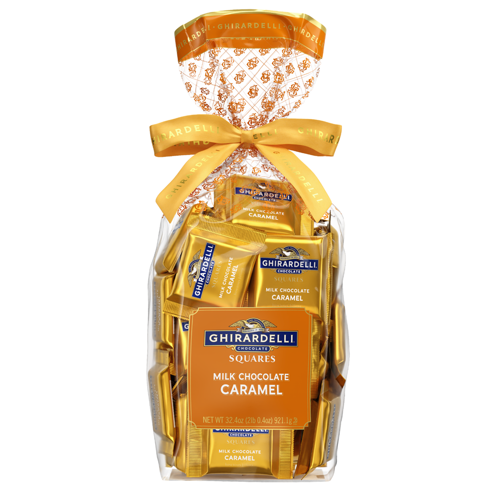 Milk Chocolate Caramel SQUARES Gift Bag 2lb